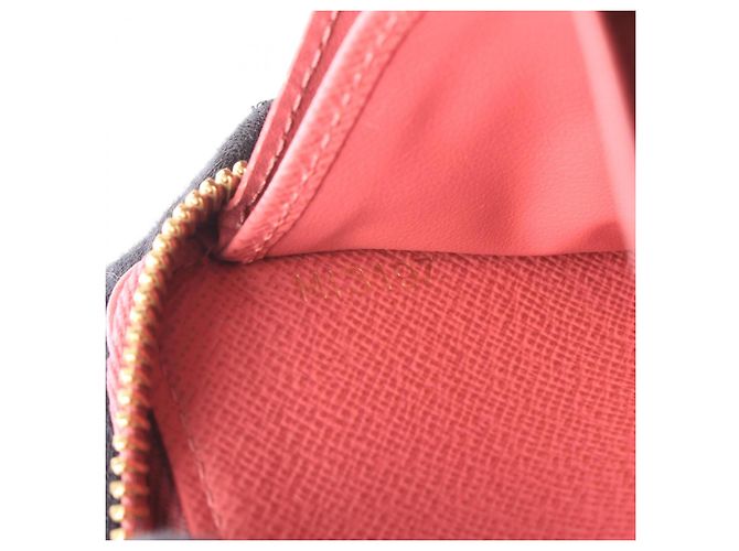 Louis Vuitton Zippy Wallet Retiro Monogram Rose Bruyère Marrone Rosa Monogramma - vista 5