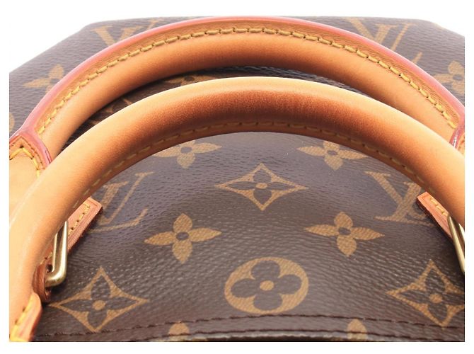 Borsa Louis Vuitton Speedy 30 Monogram Marrone - vista 6