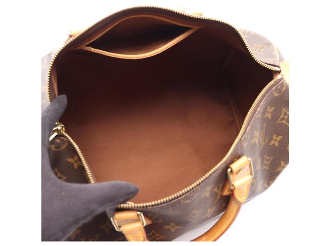 Louis Vuitton Speedy 35 Handtasche Braun - Ansicht 3