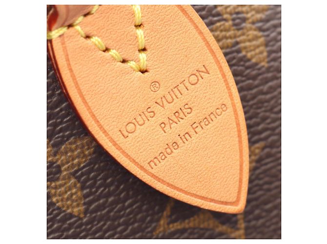 Borsa Louis Vuitton Speedy Bandoulière 20 Monogram Marrone - vista 4