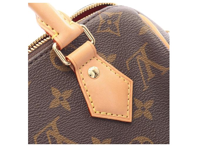 Borsa Louis Vuitton Speedy Bandoulière 20 Monogram Marrone - vista 8