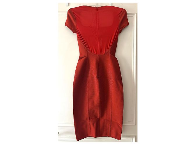 Autre Marque Nerve L Leroux Cocoon Kleid Rot Bordeaux - Ansicht 2