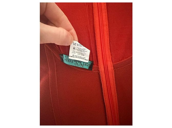 Autre Marque Nerve L Leroux Cocoon Kleid Rot Bordeaux - Ansicht 6