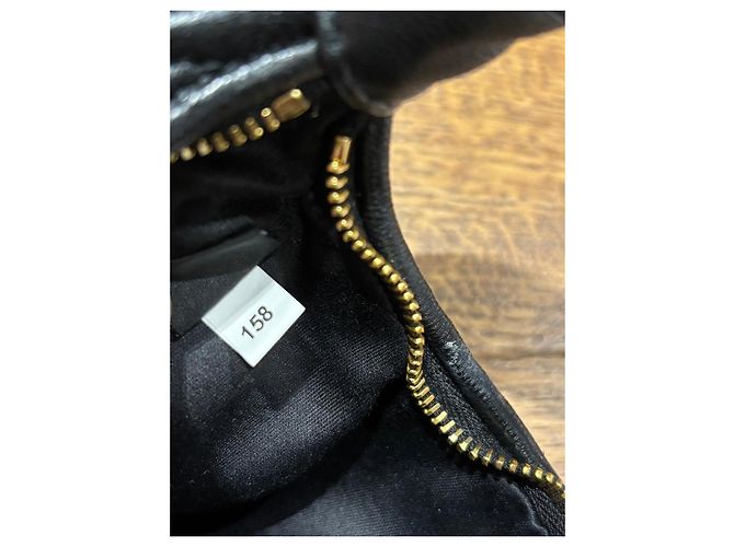 Borsa hobo Miu Miu Wander in pelle Matelassé Nero - vista 4