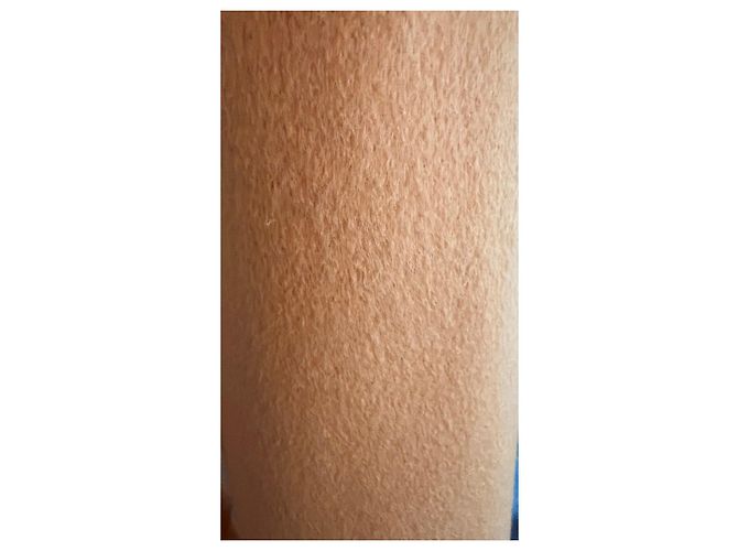 Abrigo Ermanno Scervino de cachemira Pumpkin con cuello de piel Naranja - vista 3