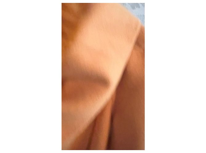 Abrigo Ermanno Scervino de cachemira Pumpkin con cuello de piel Naranja - vista 5