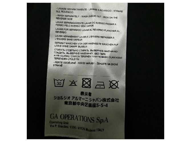 Armani Exchange Black Jacket with Embossed Shoulders - view 6