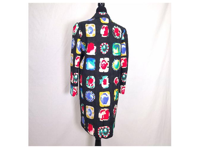 Moschino Cheap And Chic Moschino Resort Collection 2011 abrigo estampado Multicolor - vista 3