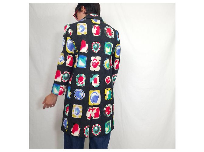 Moschino Cheap And Chic Moschino Resort Collection 2011 abrigo estampado Multicolor - vista 5