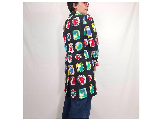 Moschino Cheap And Chic Moschino Resort Collection 2011 abrigo estampado Multicolor - vista 6