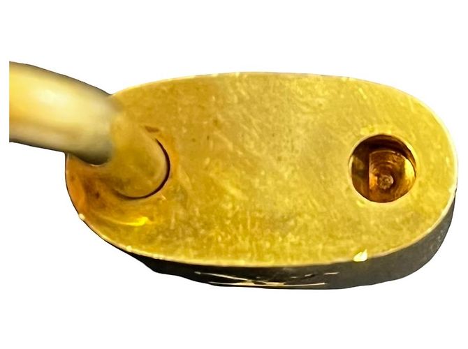 Louis Vuitton Padlock and Key Logo Metal medium Golden - view 4