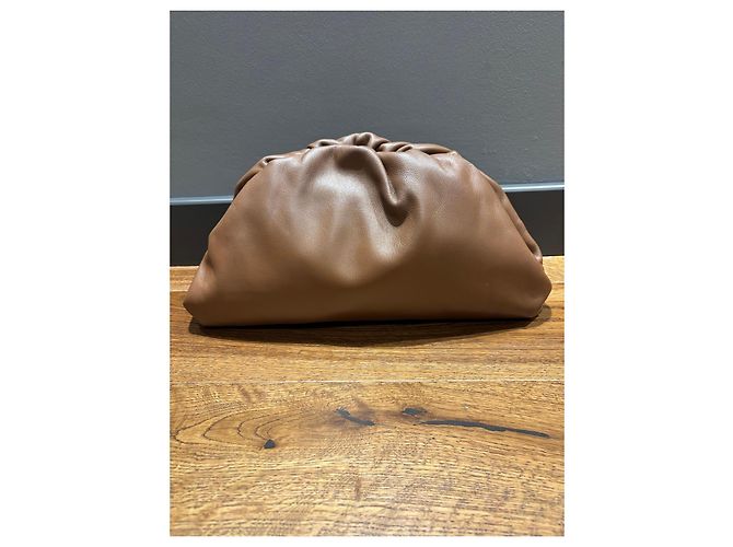 Borsa a pochette Bottega Veneta The Pouch Marrone - vista 10