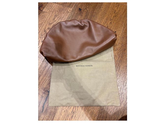 Borsa a pochette Bottega Veneta The Pouch Marrone - vista 12