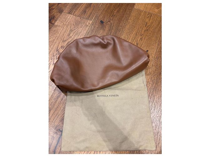 Borsa a pochette Bottega Veneta The Pouch Marrone - vista 5