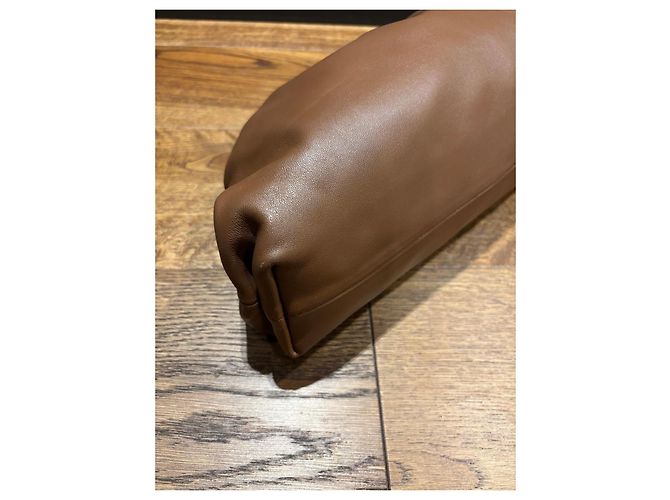 Borsa a pochette Bottega Veneta The Pouch Marrone - vista 8