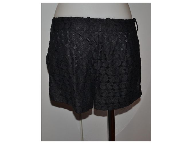 Diane von Furstenberg schwarze Spitzenshorts - Ansicht 4