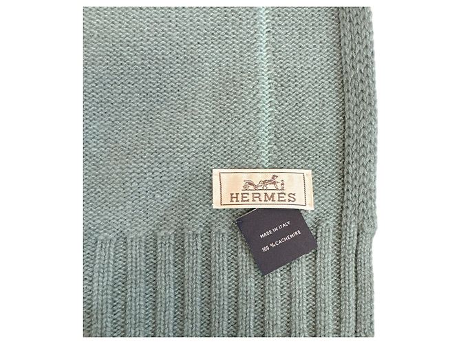 Hermès Hermes Maillon Trasse Green Schal Grün - Ansicht 7