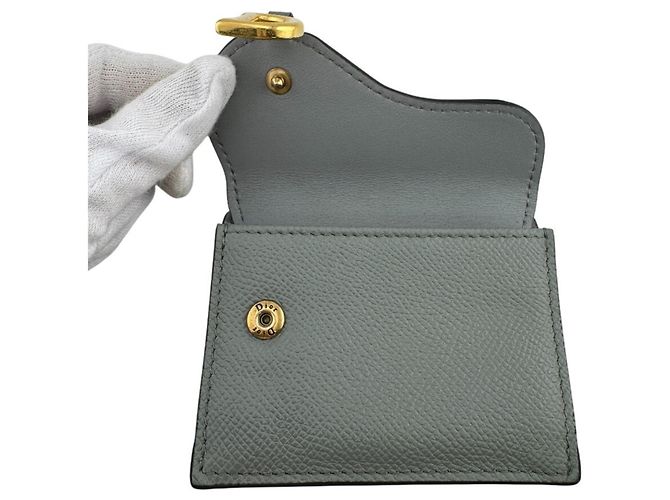 Cartera compacta Christian Dior Dior Saddle Lotus Castaño - vista 5
