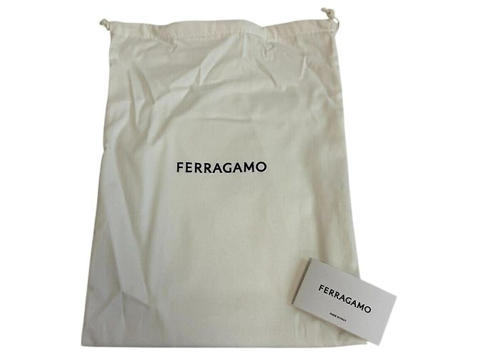 Salvatore Ferragamo Gancini Tote Bag Schwarz Rot - Ansicht 10