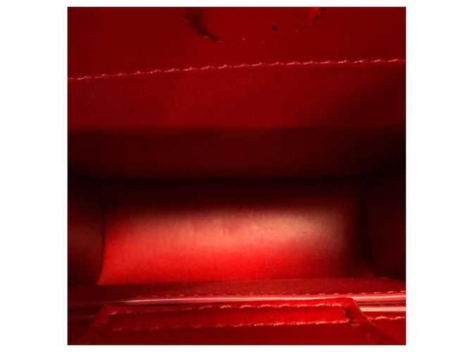 Salvatore Ferragamo Gancini Tote Bag Schwarz Rot - Ansicht 6