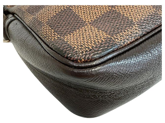 Necessaire Louis Vuitton Damier Canvas Marrone Damier ebene - vista 3