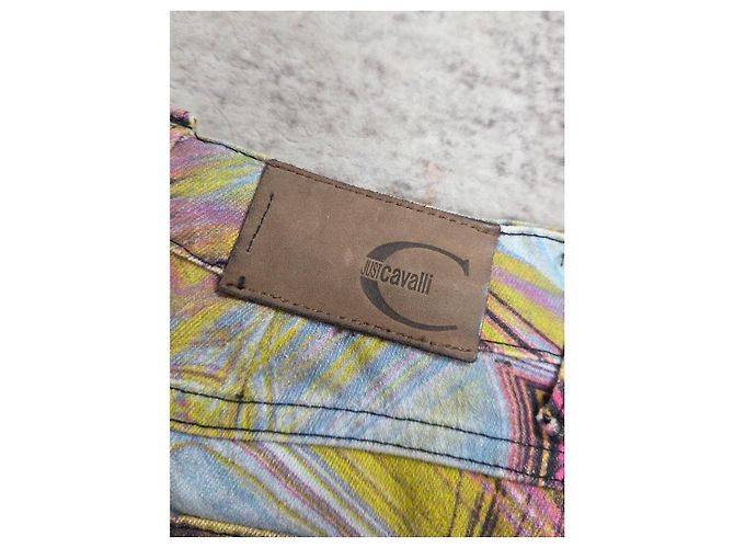 Roberto Cavalli Bleistiftrock mit buntem psychedelischem Print Mehrfarben - Ansicht 4