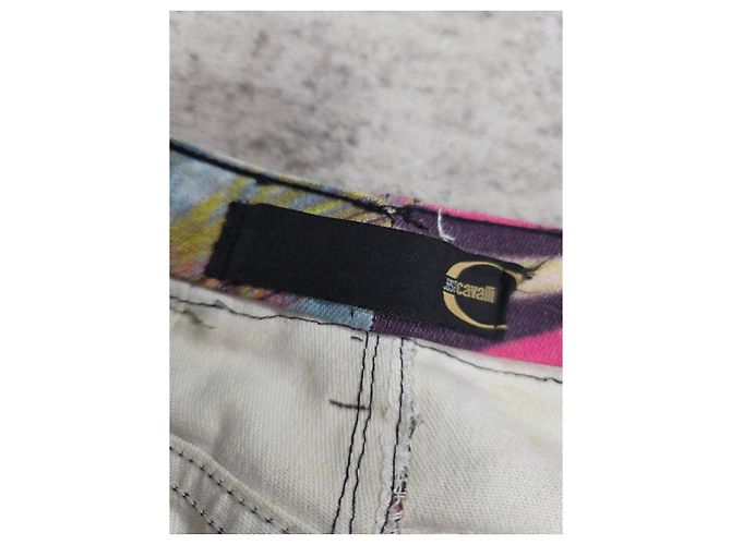 Roberto Cavalli Bleistiftrock mit buntem psychedelischem Print Mehrfarben - Ansicht 6