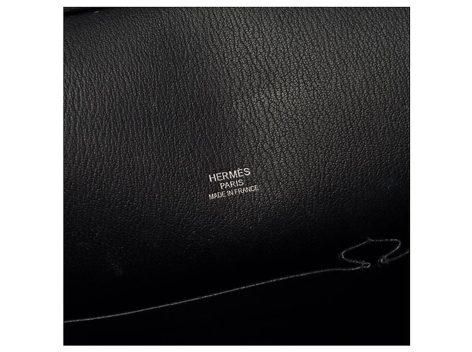 Hermès Borsa HERMES Jypsiere in Pelle Nera - 103877 Nero - vista 6