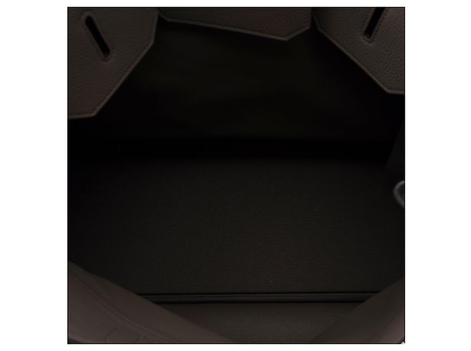 Haut à courroies Hermès HERMES Haut a Courroies Tasche aus grauem Leder - 103876 - Ansicht 8