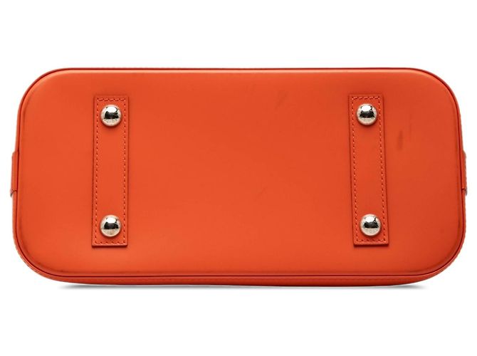 Borsa Satchel Louis Vuitton Epi Alma PM Arancione - vista 3
