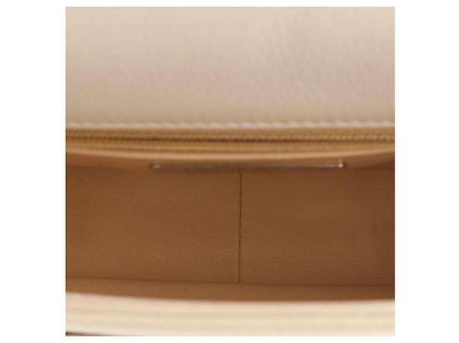Borsa a tracolla Chanel Small Quilted Calfskin Precious Union Flap Bianca Bianco - vista 8