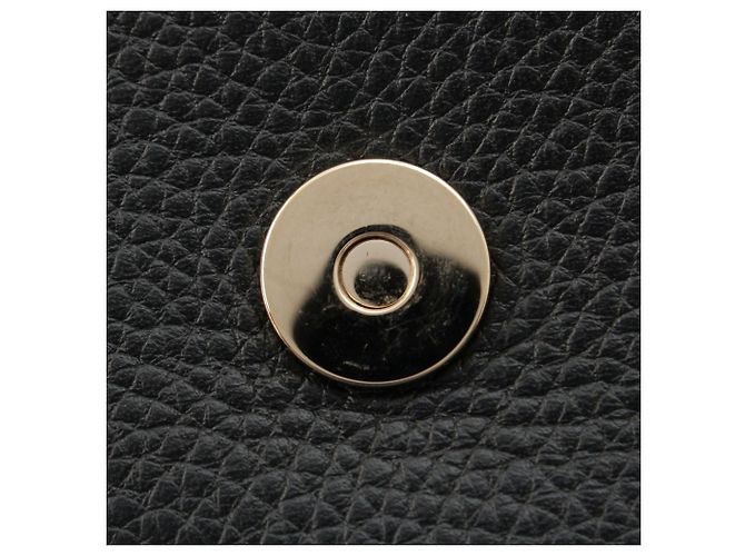 Borsa a tracolla Soho Chain Gucci Medium in pelle di vitello nera Nero - vista 7