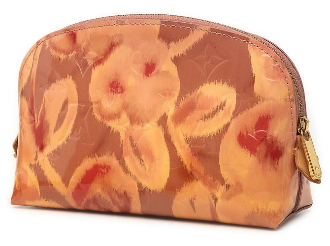 Necessaire Louis Vuitton Monogram Vernis Ikat Rosa - vista 2
