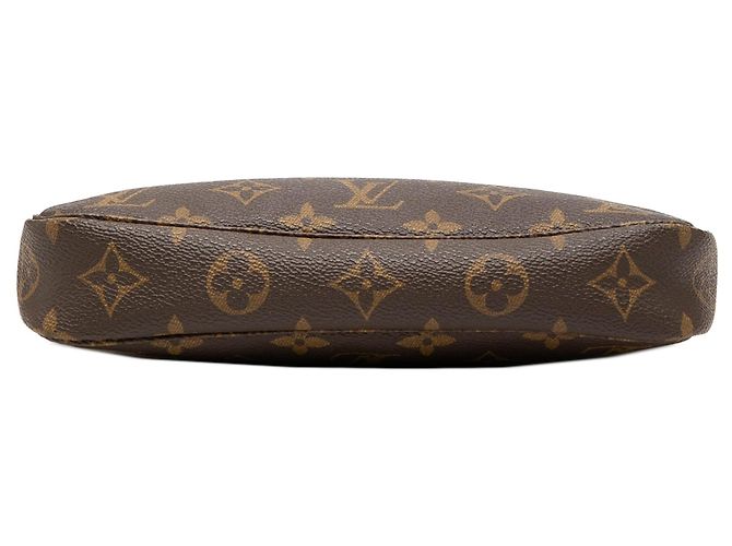 Brown Louis Vuitton Monogram Pochette Accessoires Shoulder Bag - view 3