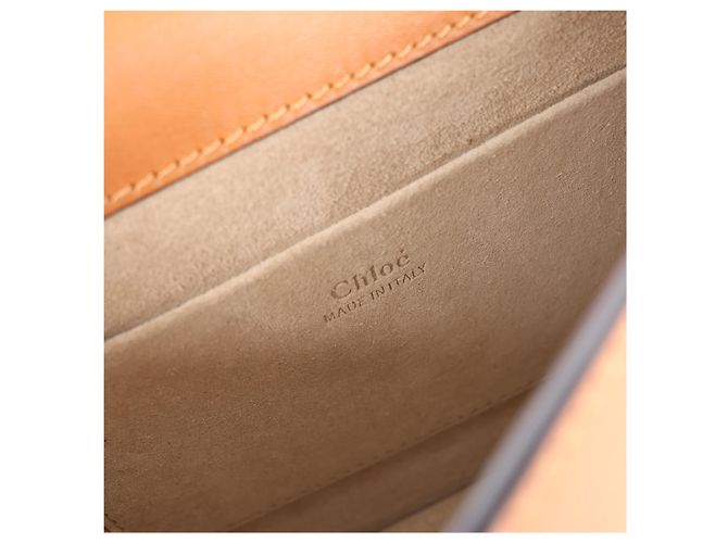 Chloé Borsa a mano 2Way Chloe Nile Bracelet in pelle, Brown Beige - vista 11