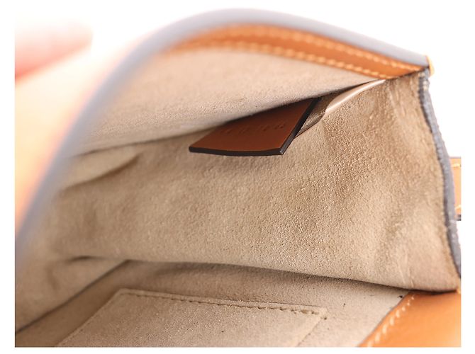 Chloé Borsa a mano 2Way Chloe Nile Bracelet in pelle, Brown Beige - vista 12