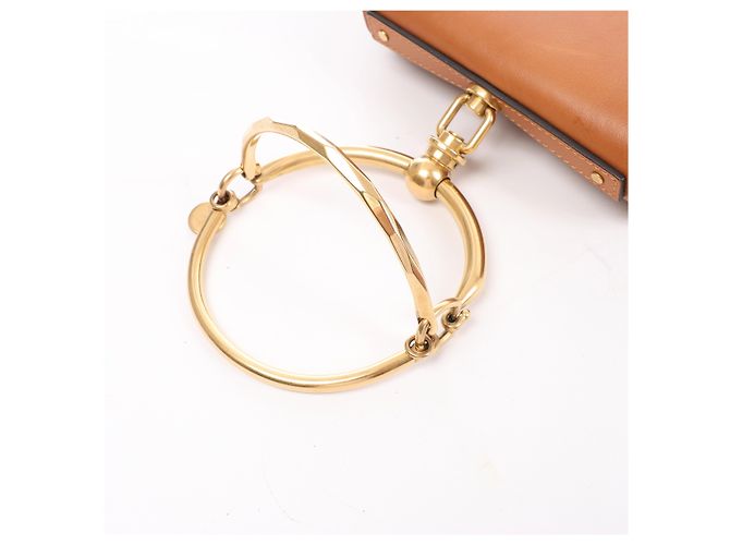 Chloé Borsa a mano 2Way Chloe Nile Bracelet in pelle, Brown Beige - vista 3