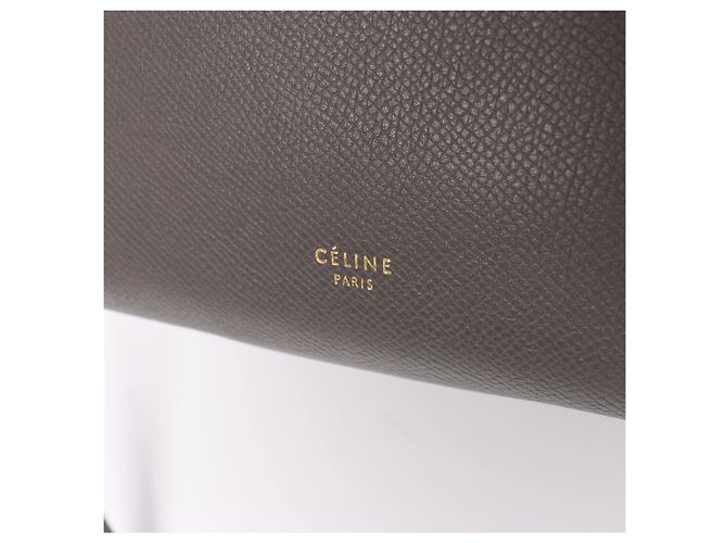 Céline Celine Belt Bag Mini Borsa a mano 2Way in pelle Grigio - vista 7
