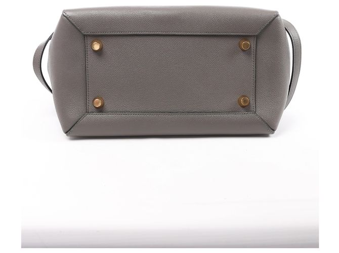 Céline Celine Belt Bag Mini Borsa a mano 2Way in pelle Grigio - vista 8