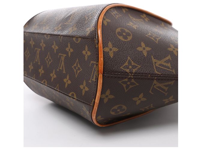 Borsa a mano Louis Vuitton Ellipse MM Monogram Canvas in marrone M51126 - vista 10