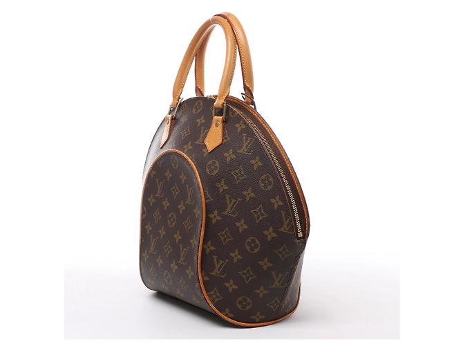 Borsa a mano Louis Vuitton Ellipse MM Monogram Canvas in marrone M51126 - vista 3