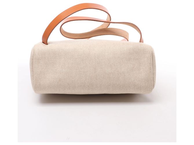 Zaino Hermès Herbag Ado PM Twirl Ash x Vash Hunter in Beige×Brown B: 1998 - vista 7