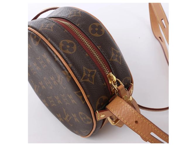 Borsa a tracolla Louis Vuitton Boite Chapeau Souple PM Monogram in marrone M45578 - vista 5