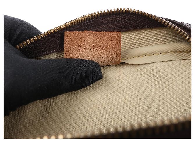 Borsa a mano Louis Vuitton Deauville Monogram Canvas in marrone M47270 Beige - vista 14