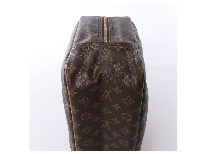 Borsa a mano Louis Vuitton Deauville Monogram Canvas in marrone M47270 Beige - vista 9