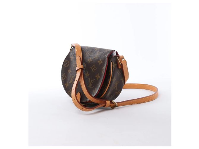 Borsa a tracolla Louis Vuitton Tanblan Monogram Canvas in marrone M51179 Rosso - vista 2