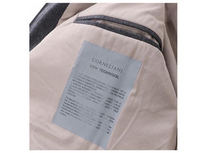 Corneliani Wollmantel in Grau, Größe 50 IT - Ansicht 10