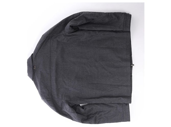 Corneliani Wollmantel in Grau, Größe 50 IT - Ansicht 4