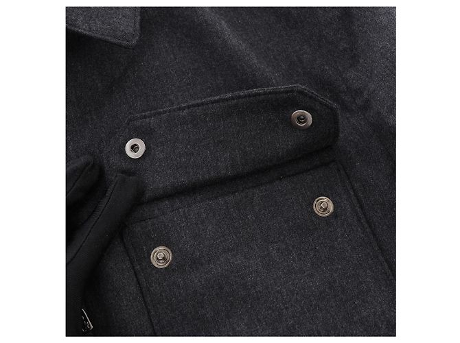 Corneliani Wollmantel in Grau, Größe 50 IT - Ansicht 6