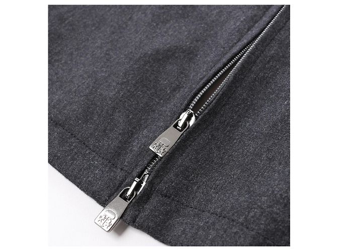 Corneliani Wollmantel in Grau, Größe 50 IT - Ansicht 8